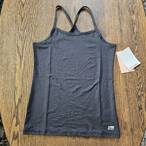 Marika Black Racerback Strappy Tank Size Girl's Medium 10/12 NEW with tags